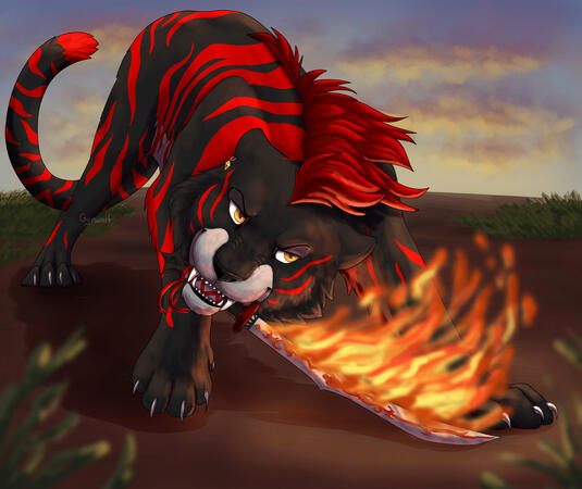 Shaded with background